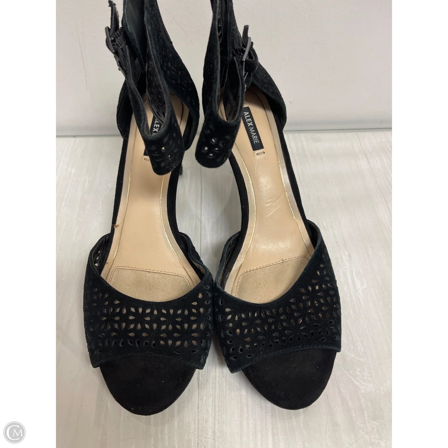 Shoes Heels Stiletto By Alex Marie In Black, Size: 8