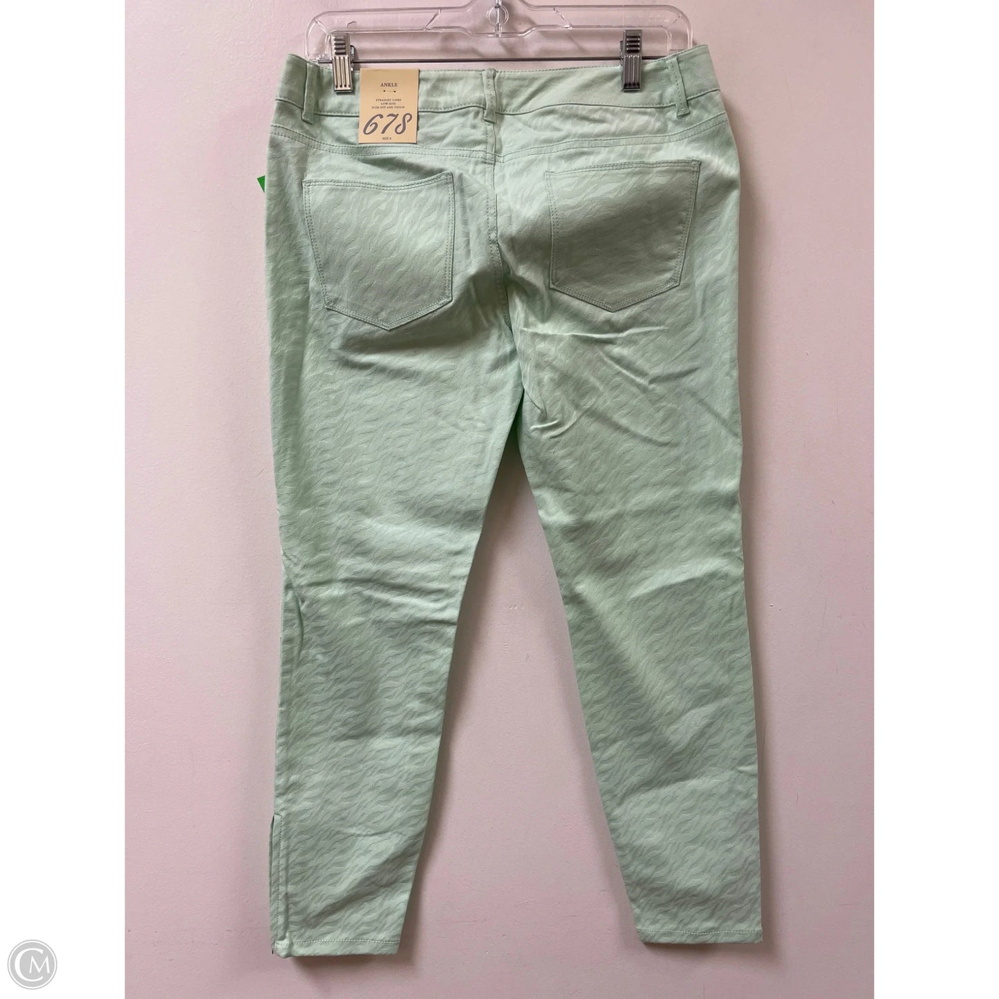 Jeans Skinny By Limited In Green, Size: 6