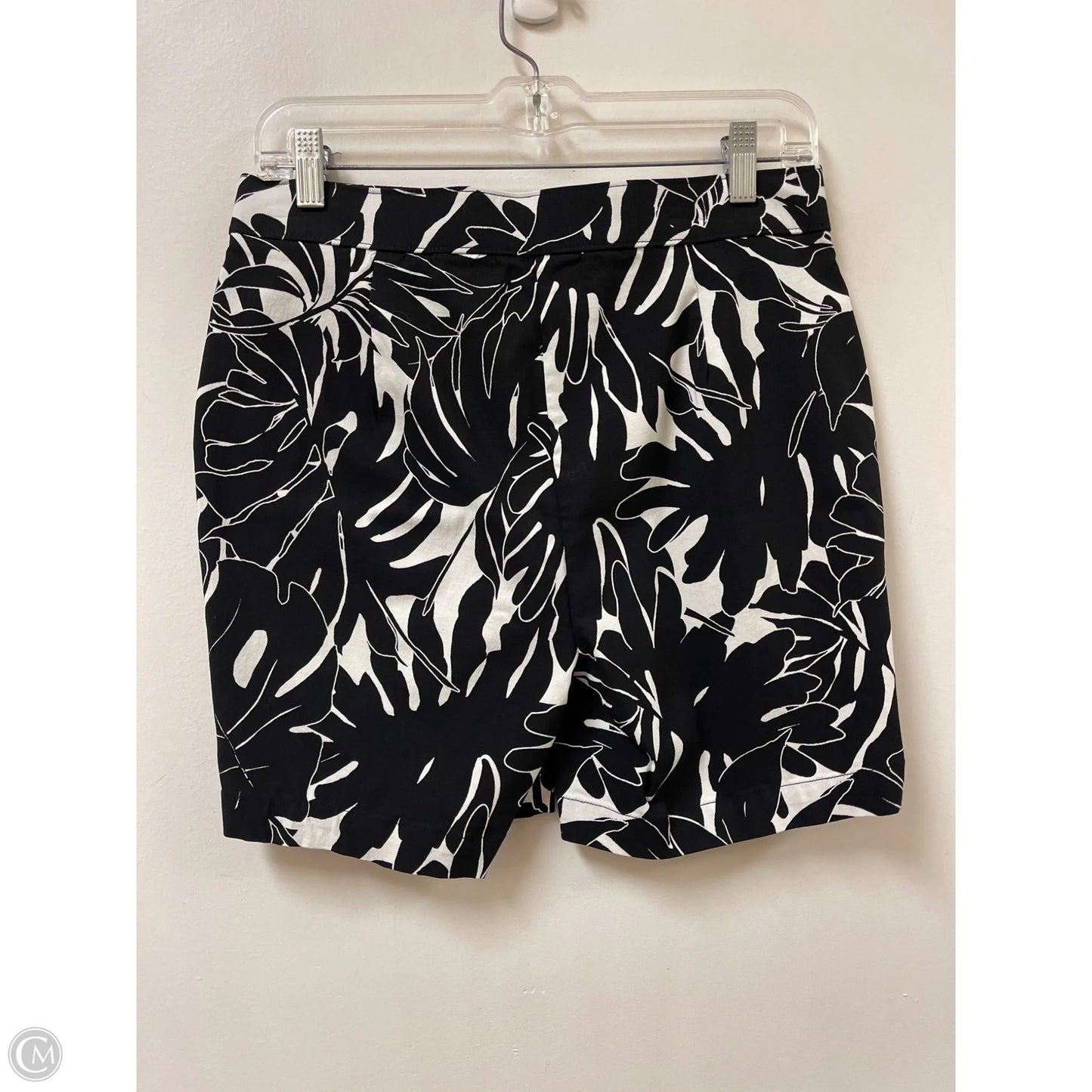 Shorts By Rafaella In Black & White, Size: 8