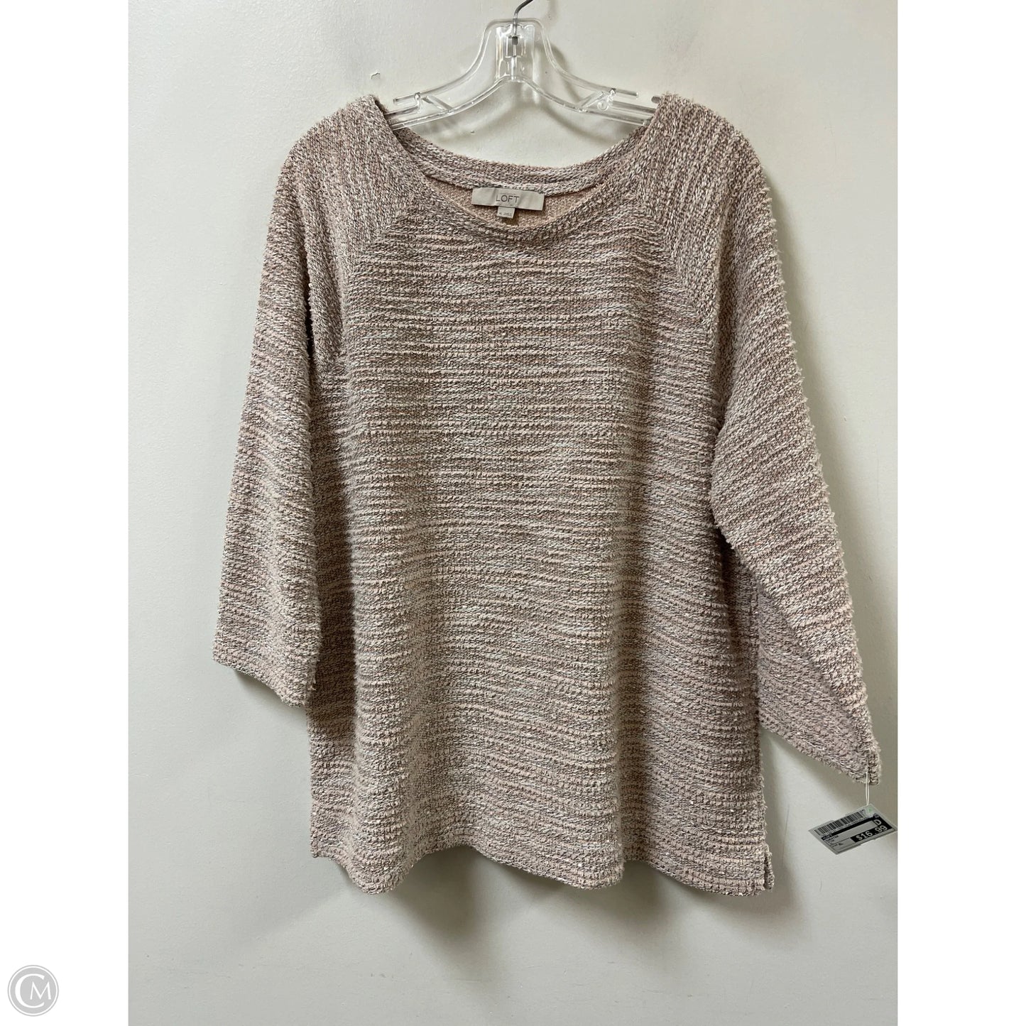 Sweater By Loft In Pink, Size: Xl