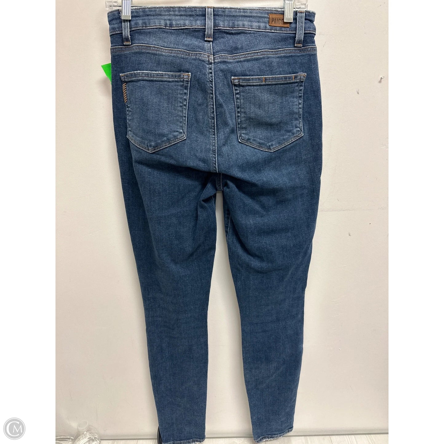 Jeans Skinny By Paige In Blue Denim, Size: 6