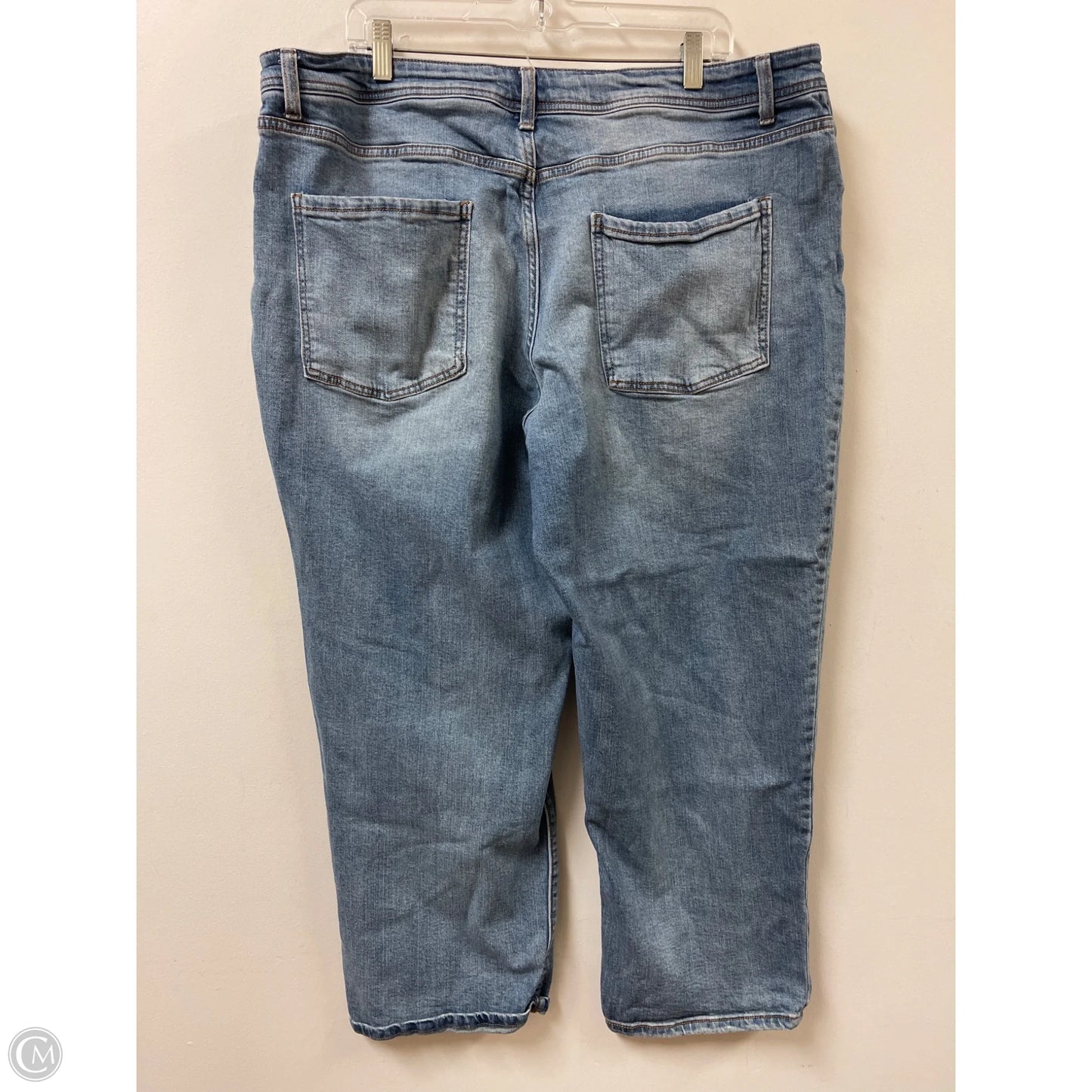 Jeans Boyfriend By Time And Tru In Blue Denim, Size: 20