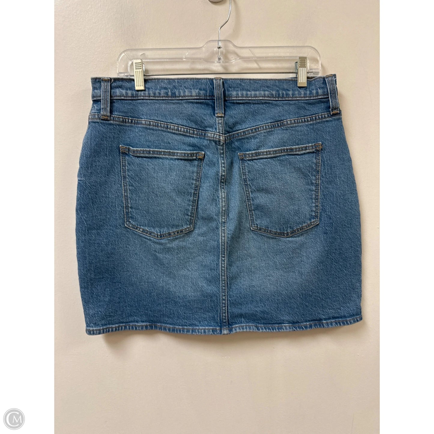 Skirt Mini & Short By Universal Thread In Blue Denim, Size: 12