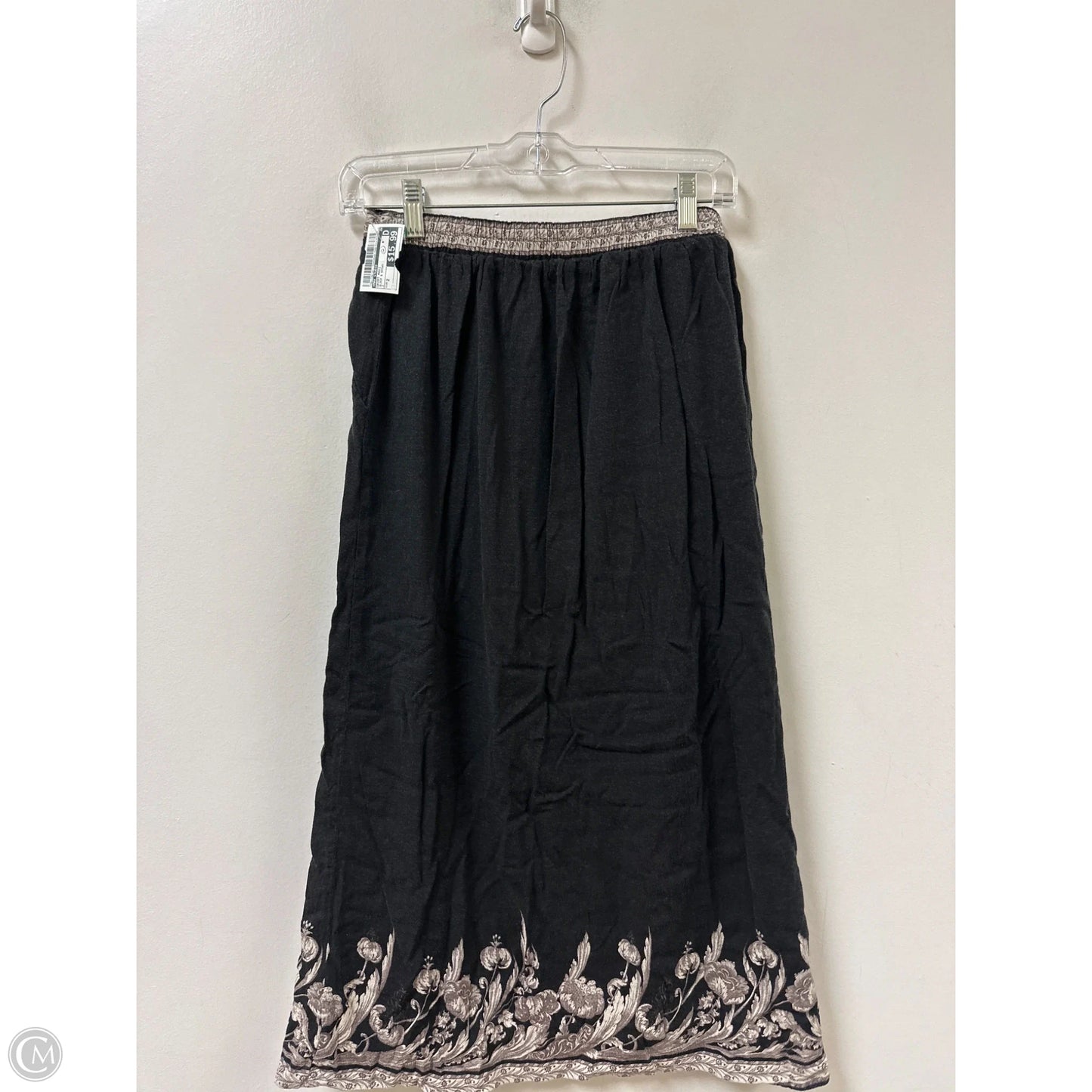 Skirt Maxi By Max Studio In Black & Brown, Size: 2