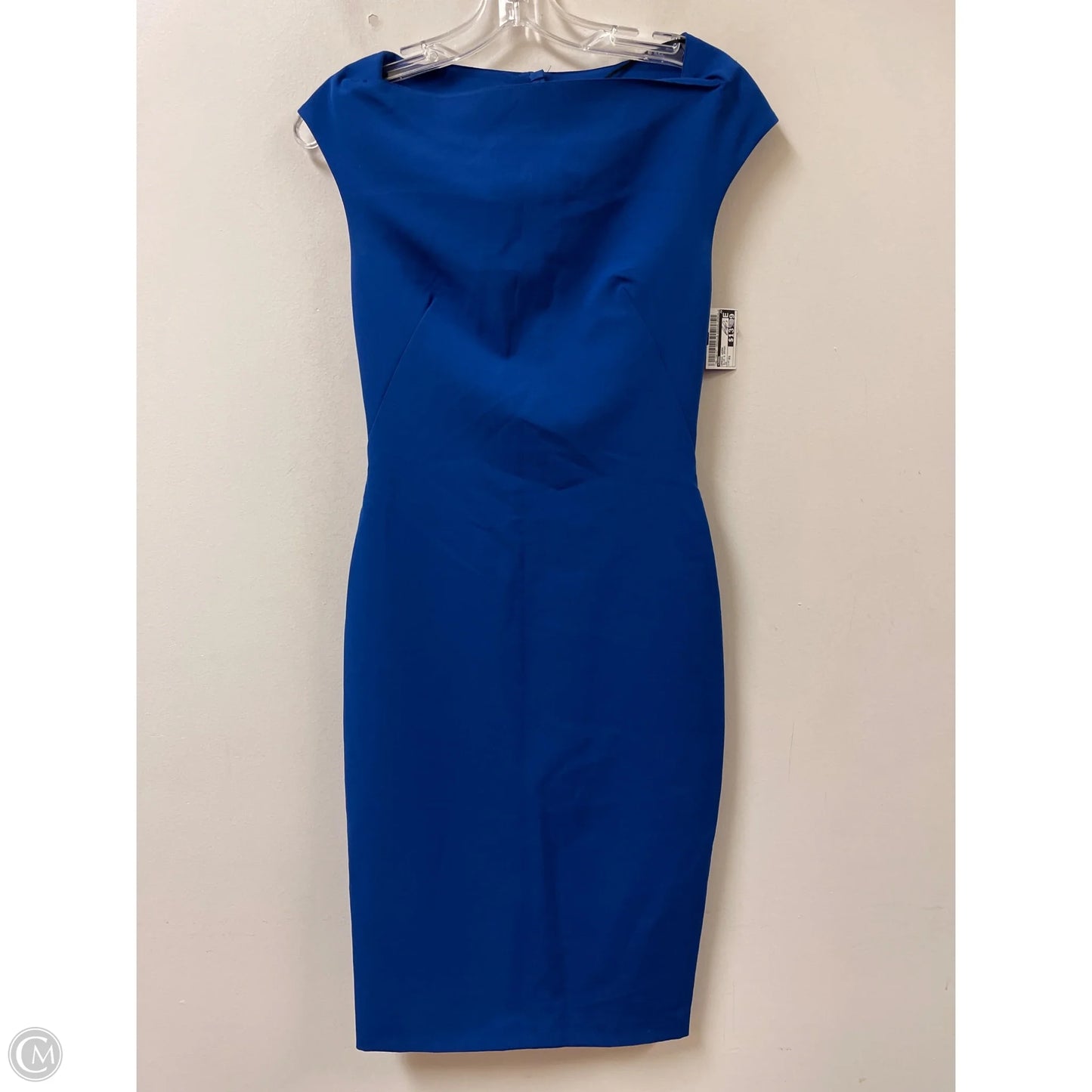 Dress Work By Zara In Blue & Brown, Size: Xs