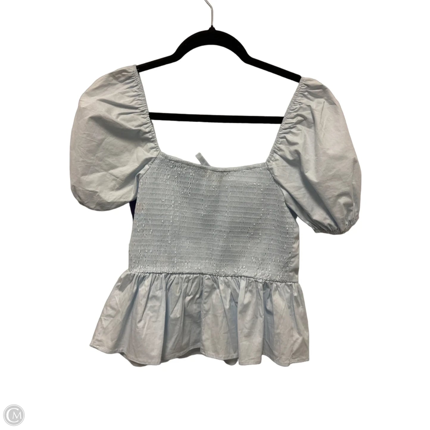 Top Short Sleeve By Francesca’s In Blue, Size: S