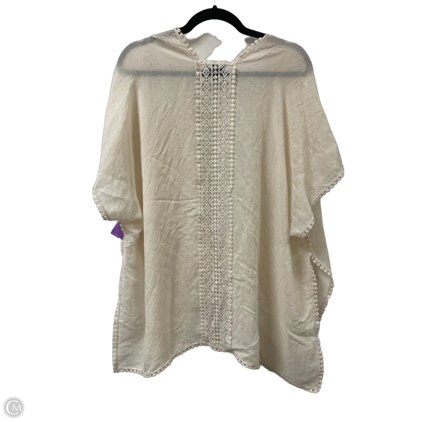 Kimono By Steve Madden In Cream, Size: Osfm