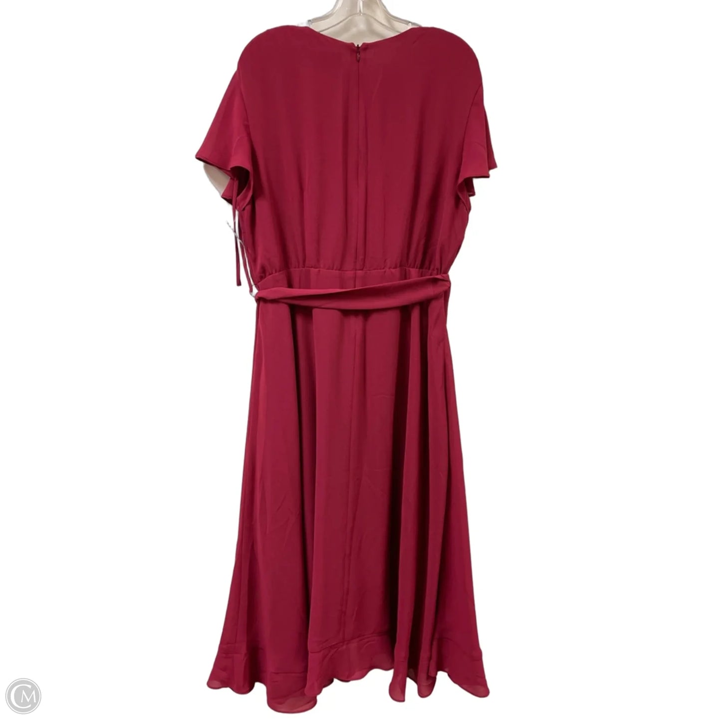 Dress Casual Maxi By Lane Bryant In Red, Size: 1x
