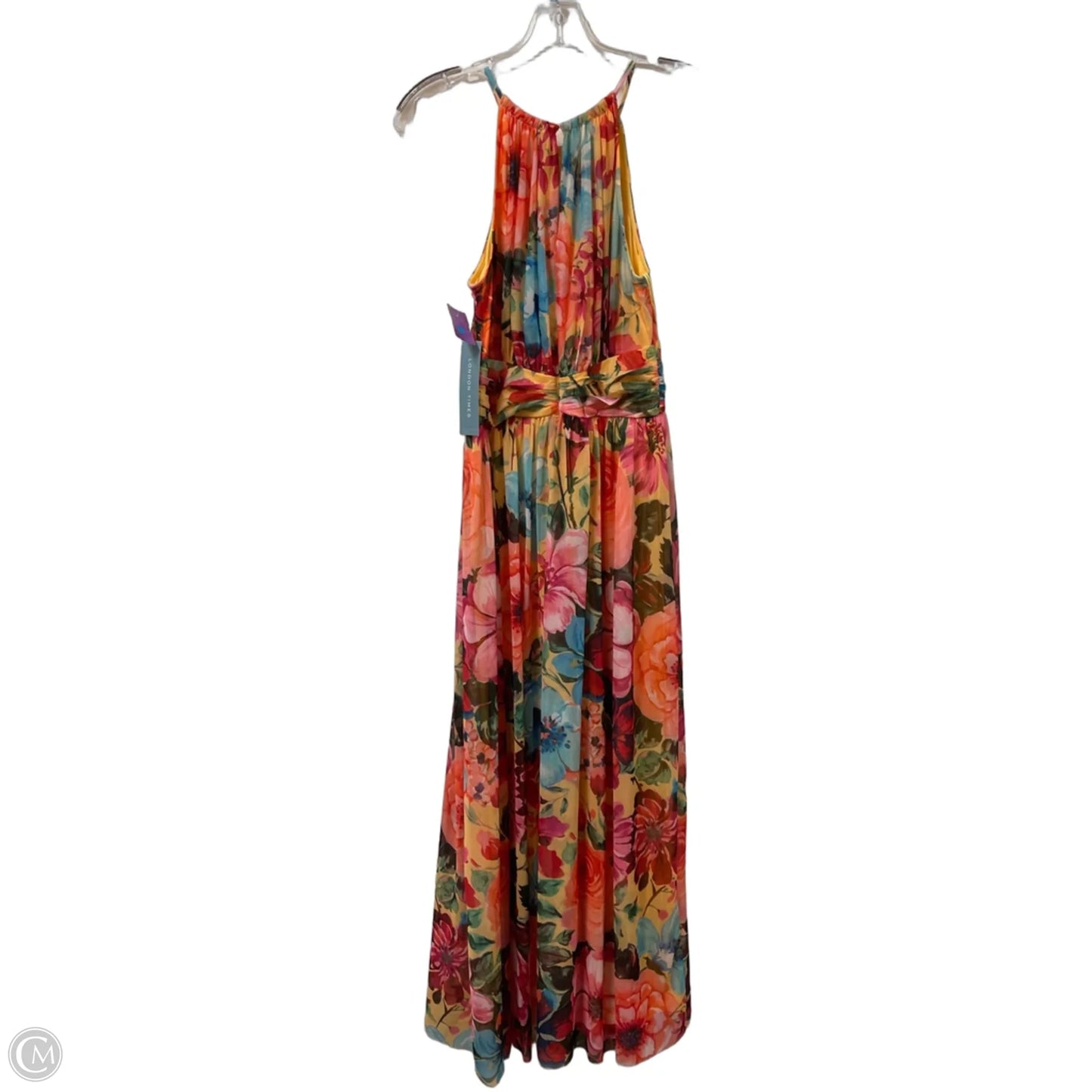 Dress Casual Maxi By London Times In Floral Print, Size: S