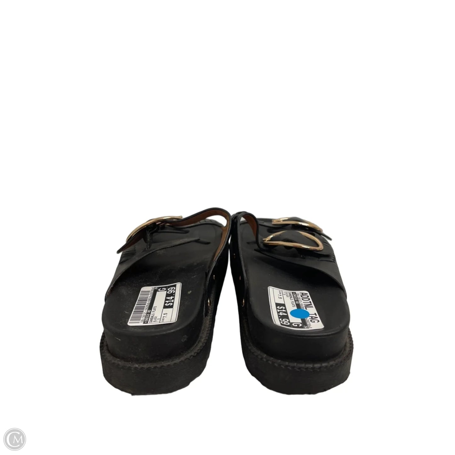 Sandals Flats By Indigo Rd In Black, Size: 7.5