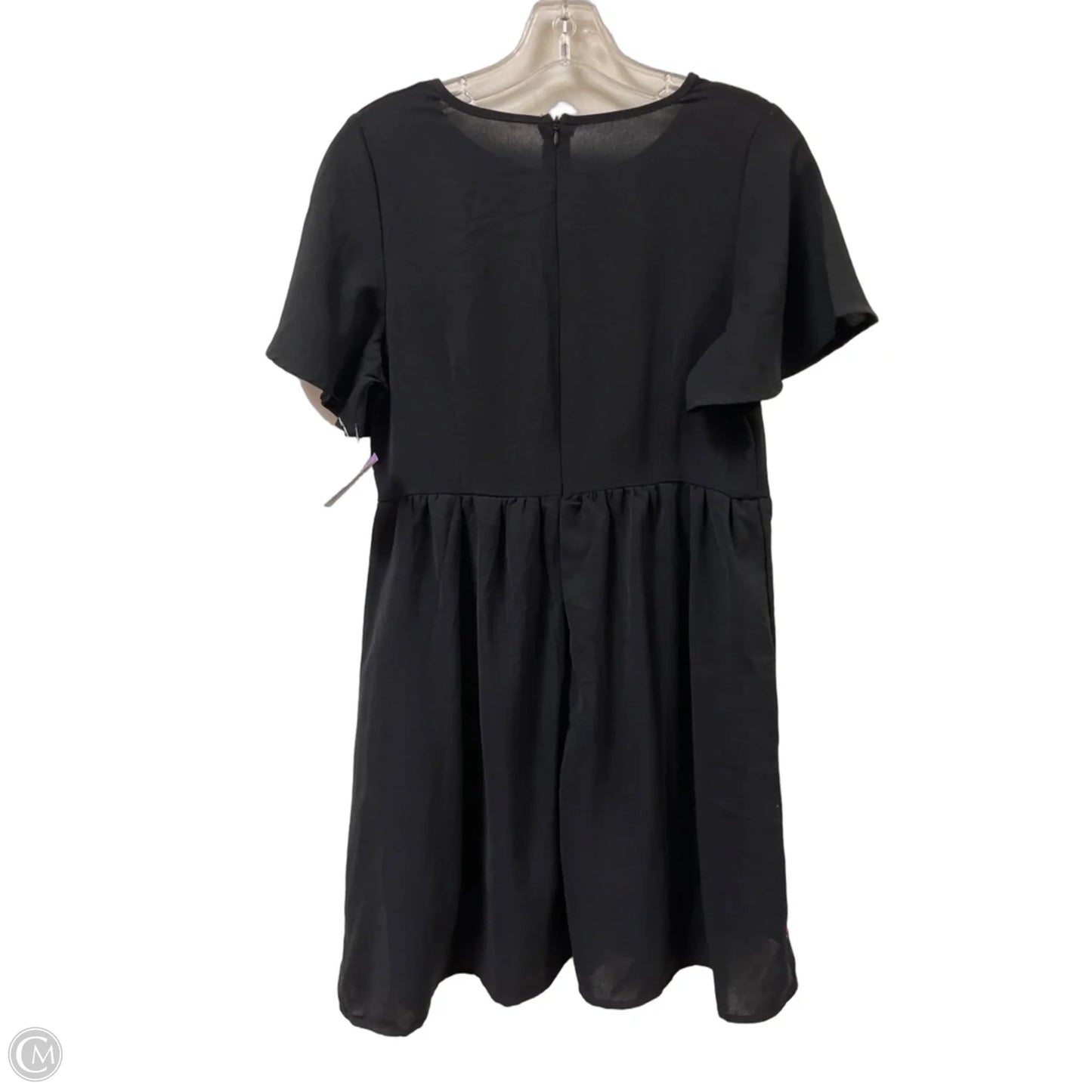 Dress Casual Midi By Shein In Black, Size: S
