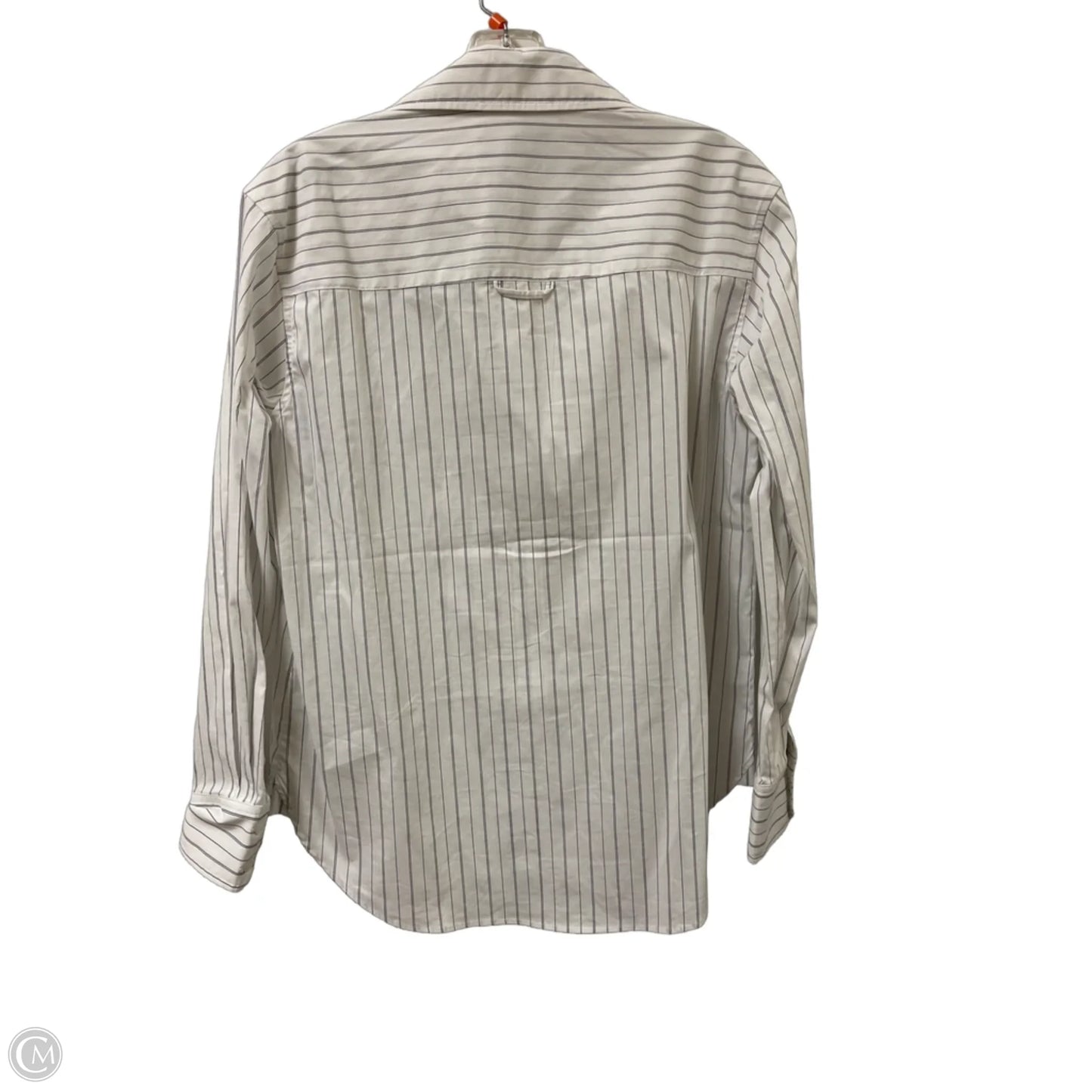Blouse Long Sleeve By Cma In Striped Pattern, Size: Xs