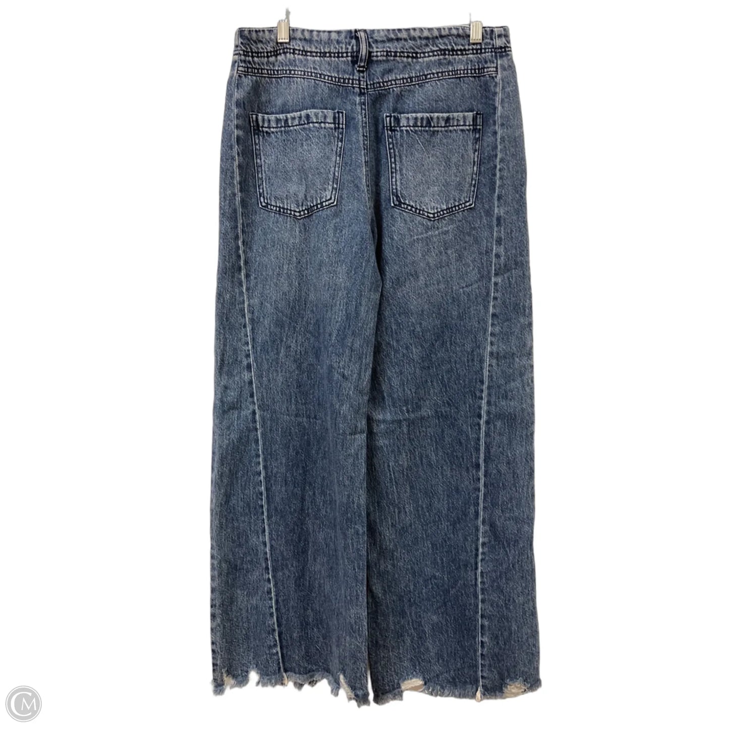 Jeans Wide Leg By Rewash In Blue Denim, Size: 8