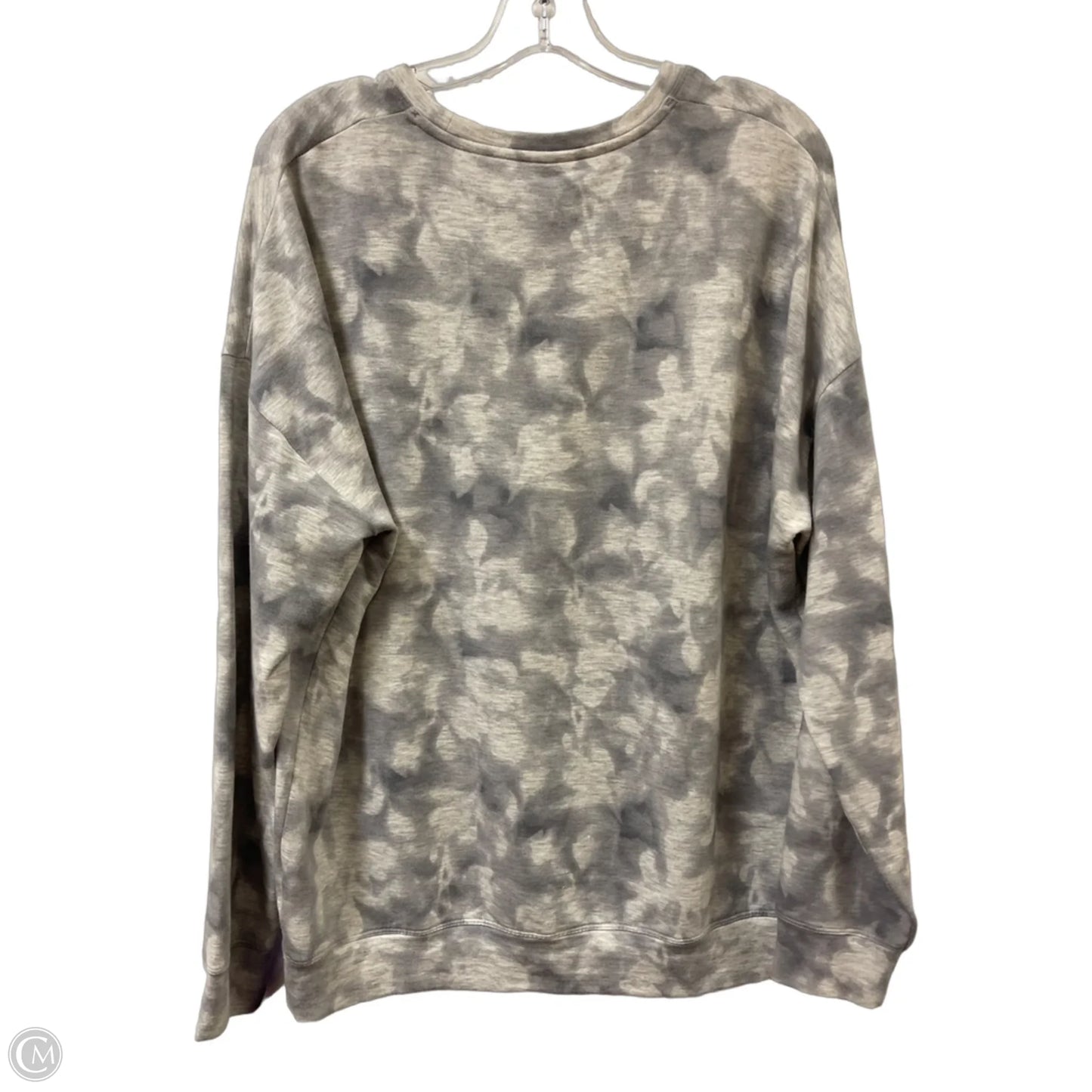 Athletic Sweatshirt Crewneck By Athleta In Grey, Size: M