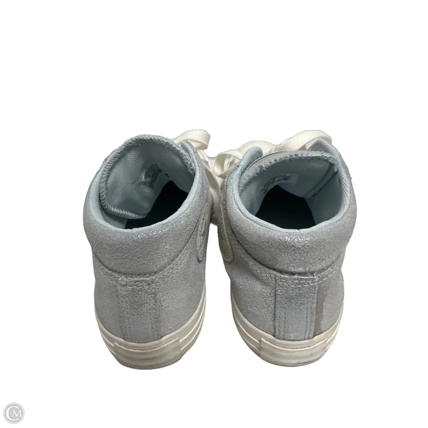 Shoes Sneakers By Converse In Silver, Size: 9