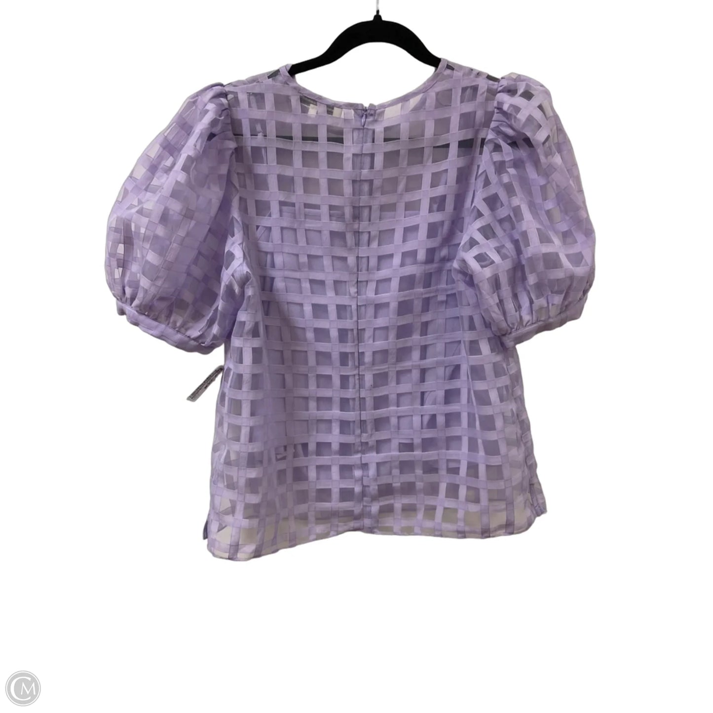 Top 2pc Short Sleeve By English Factory In Purple, Size: M