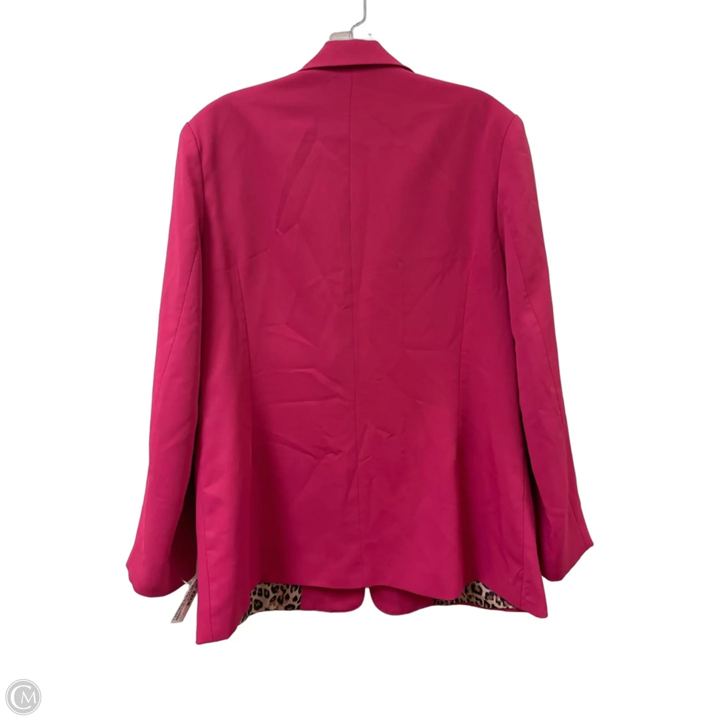 Blazer By Clothes Mentor In Pink, Size: Xl