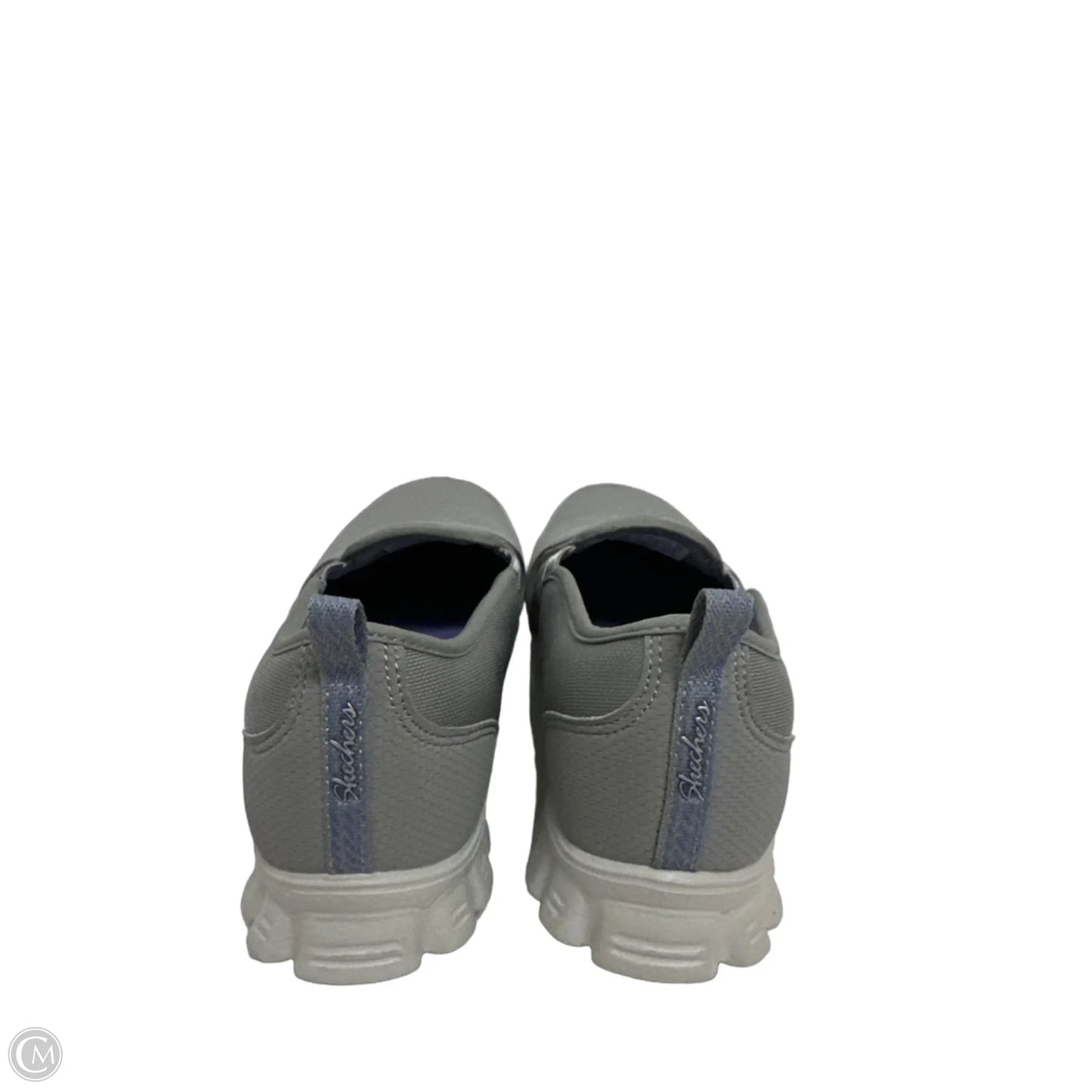 Shoes Flats By Skechers In Grey, Size: 7.5