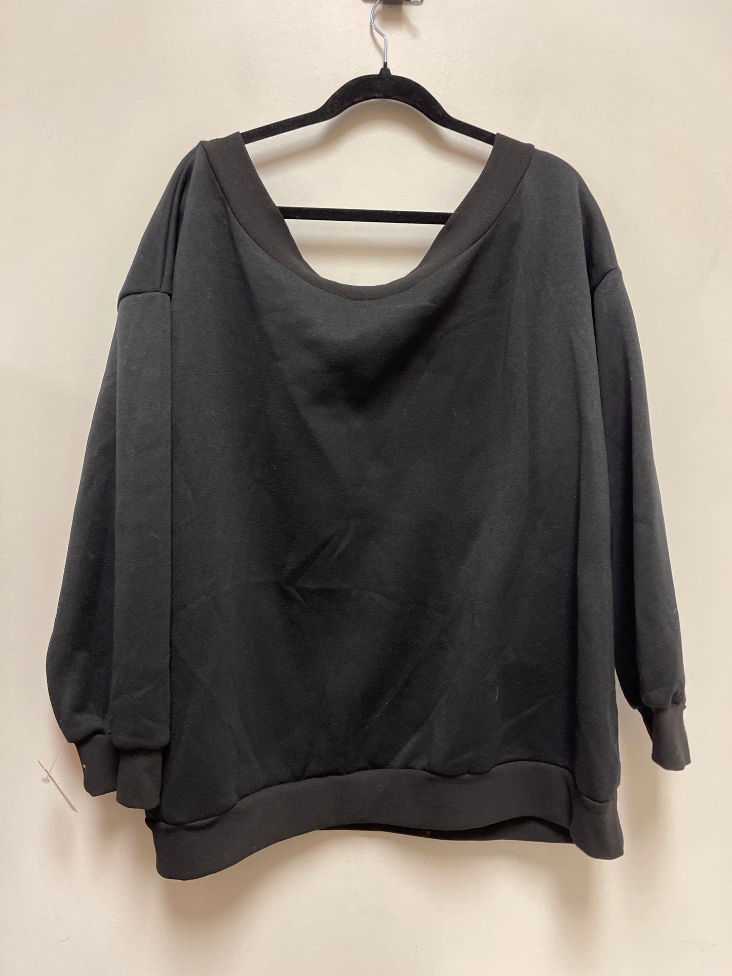 Sweater By Clothes Mentor In Black, Size: 2x