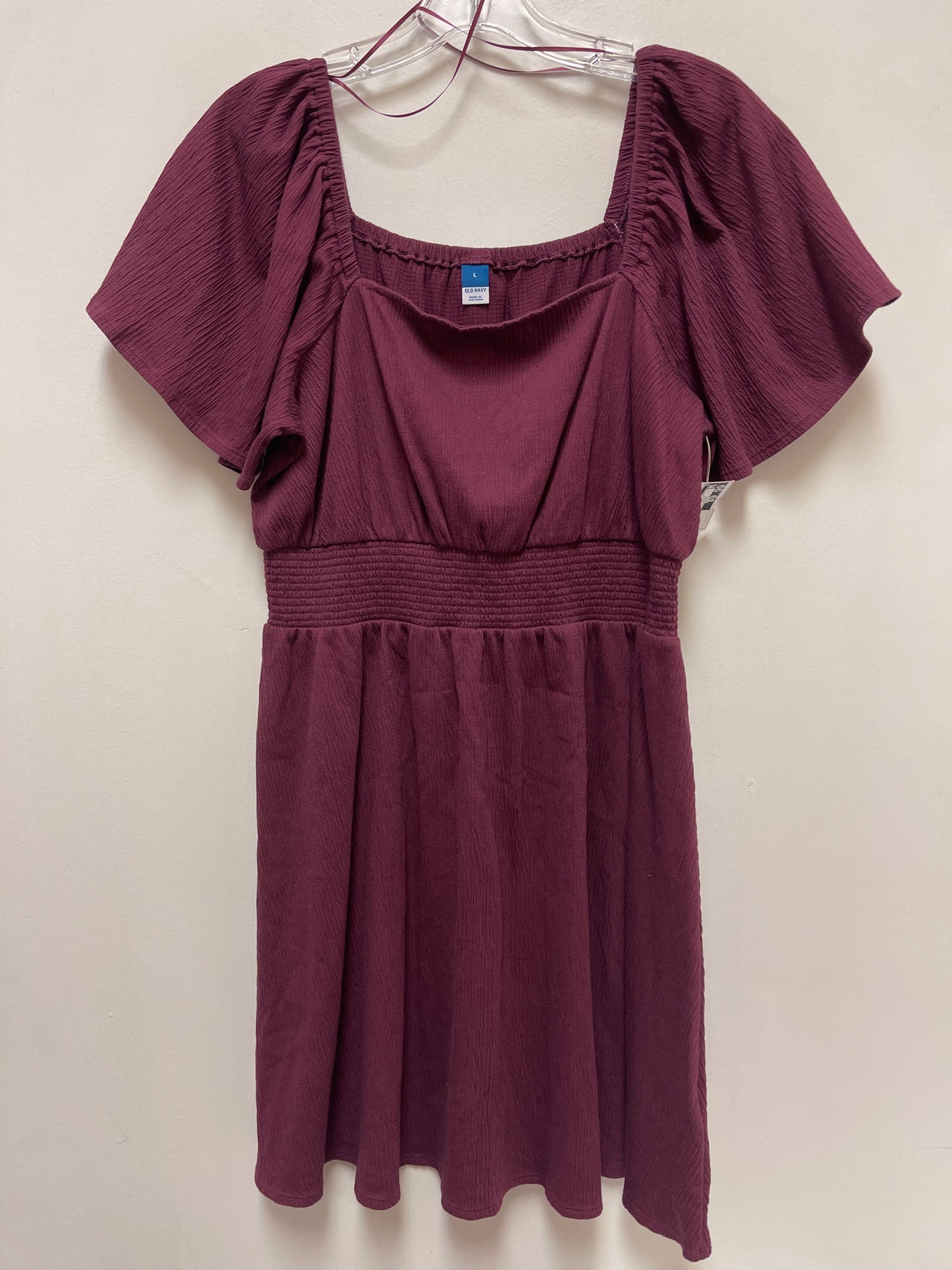Dress Casual Short By Old Navy In Purple, Size: L
