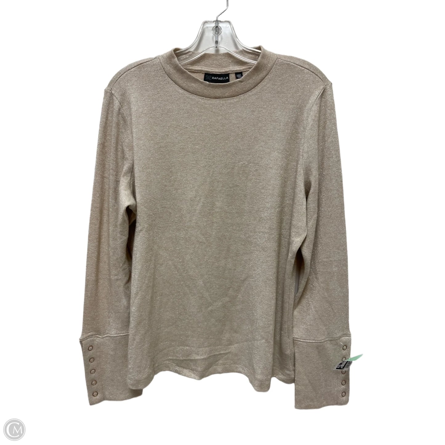 Sweater By Rafaella In Gold, Size: L