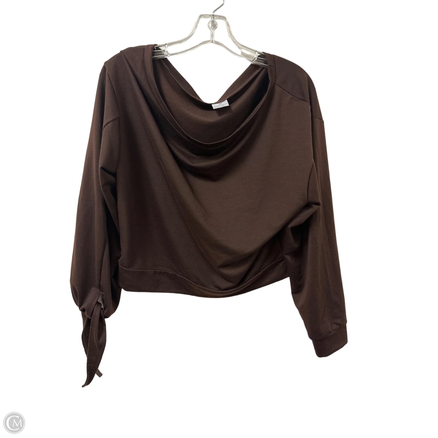 Sweater By Clothes Mentor In Brown, Size: M