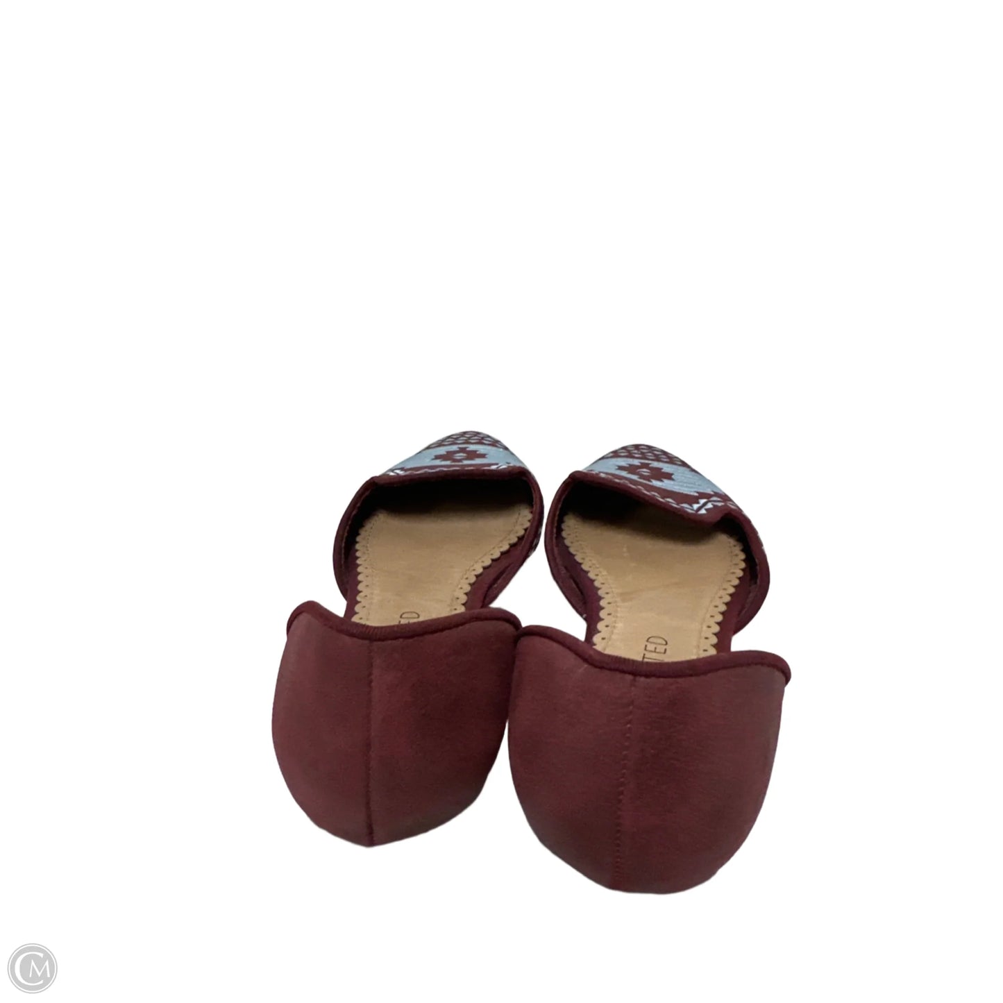 Shoes Flats By Restricted In Red, Size: 6