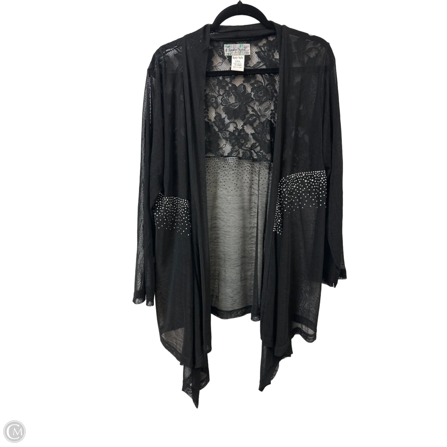 Kimono By Lady Noiz In Black, Size: 2x