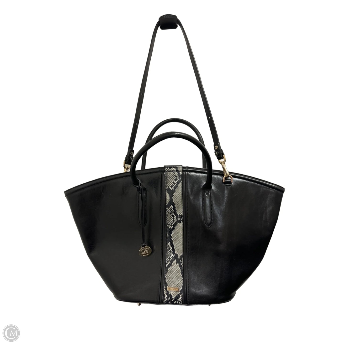 Handbag Designer By Brahmin, Size: Large