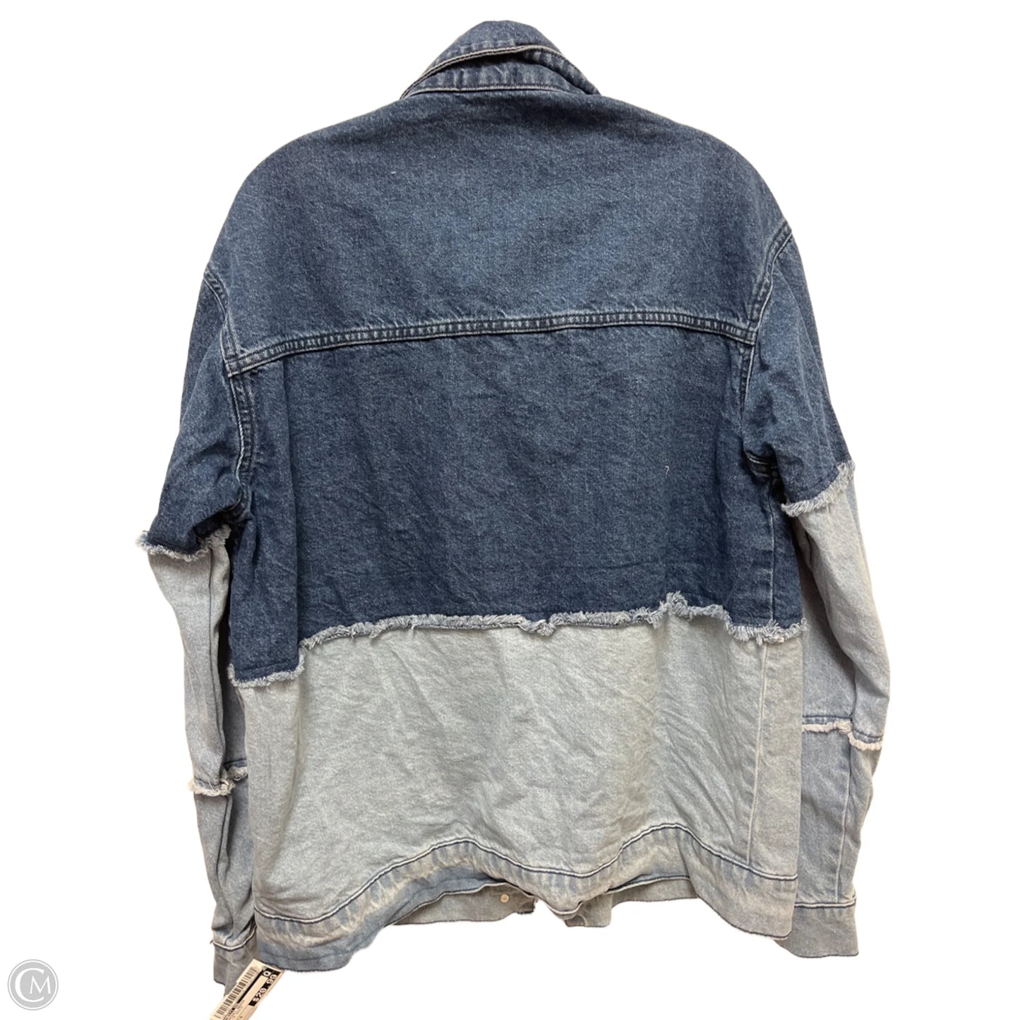 Jacket Denim By Nasty Gal In Blue Denim, Size: 6