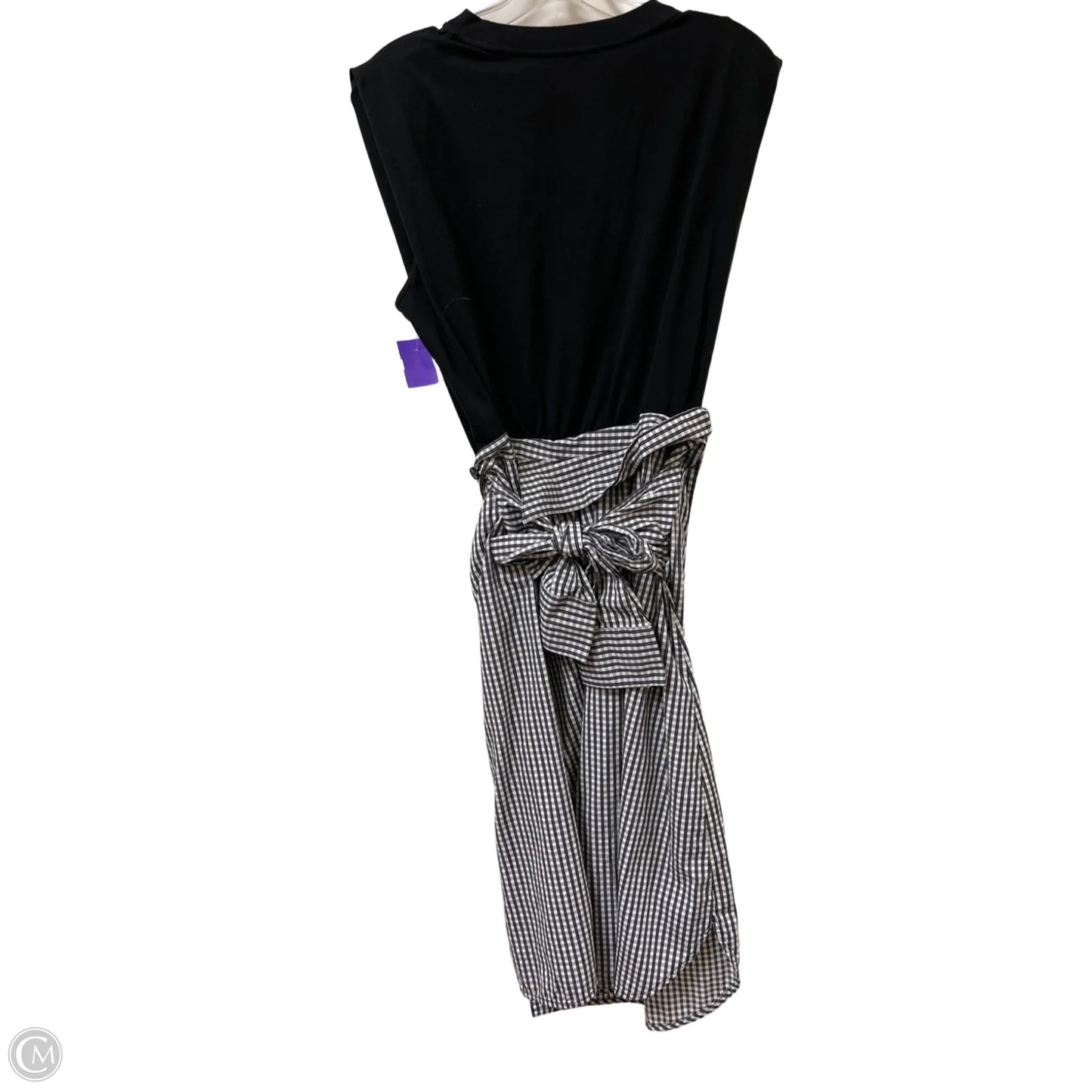 Dress Casual Maxi By Clothes Mentor In Black & White, Size: M