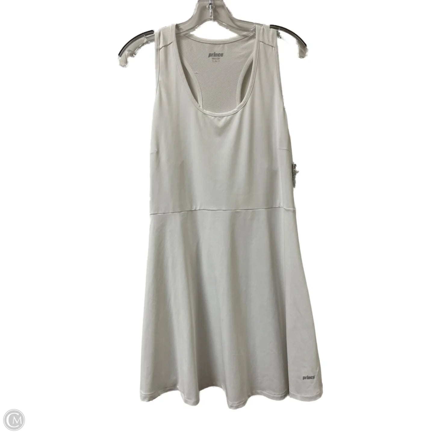 Athletic Dress By Clothes Mentor In White, Size: L