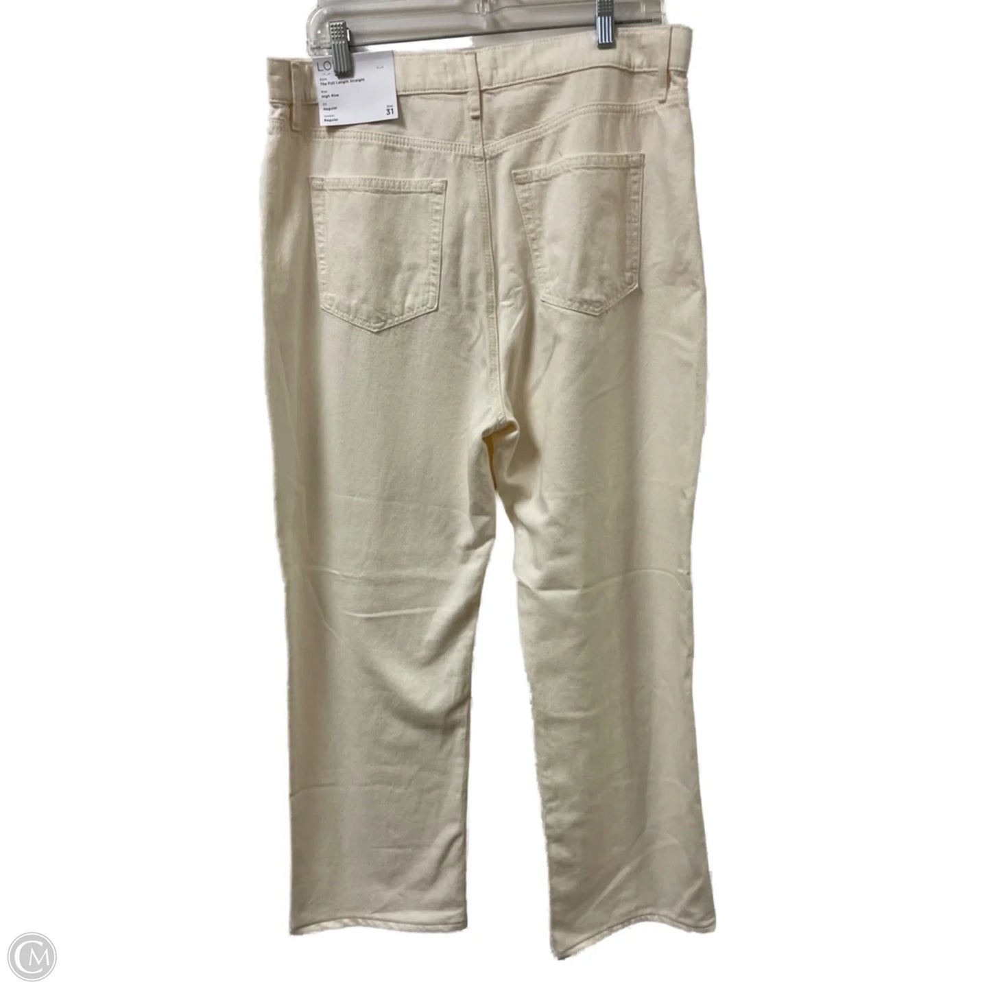 Pants Other By Loft In Cream, Size: 12