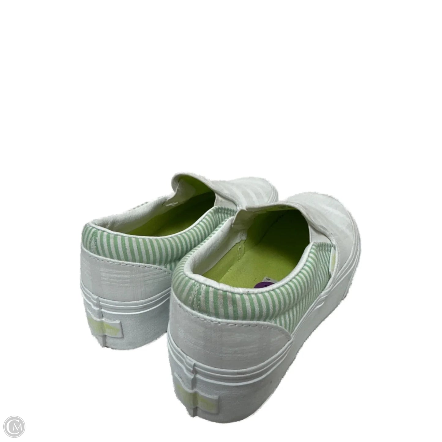 Shoes Sneakers By Vans In White, Size: 6.5