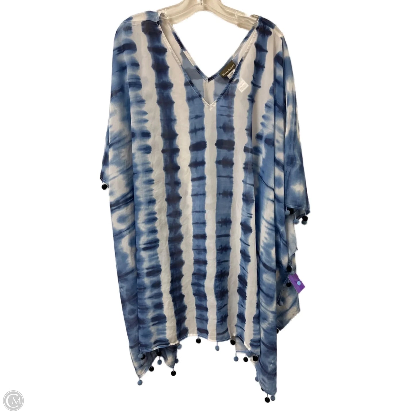 Swimwear Cover-up By Tommy Bahama In Blue, Size: Xl
