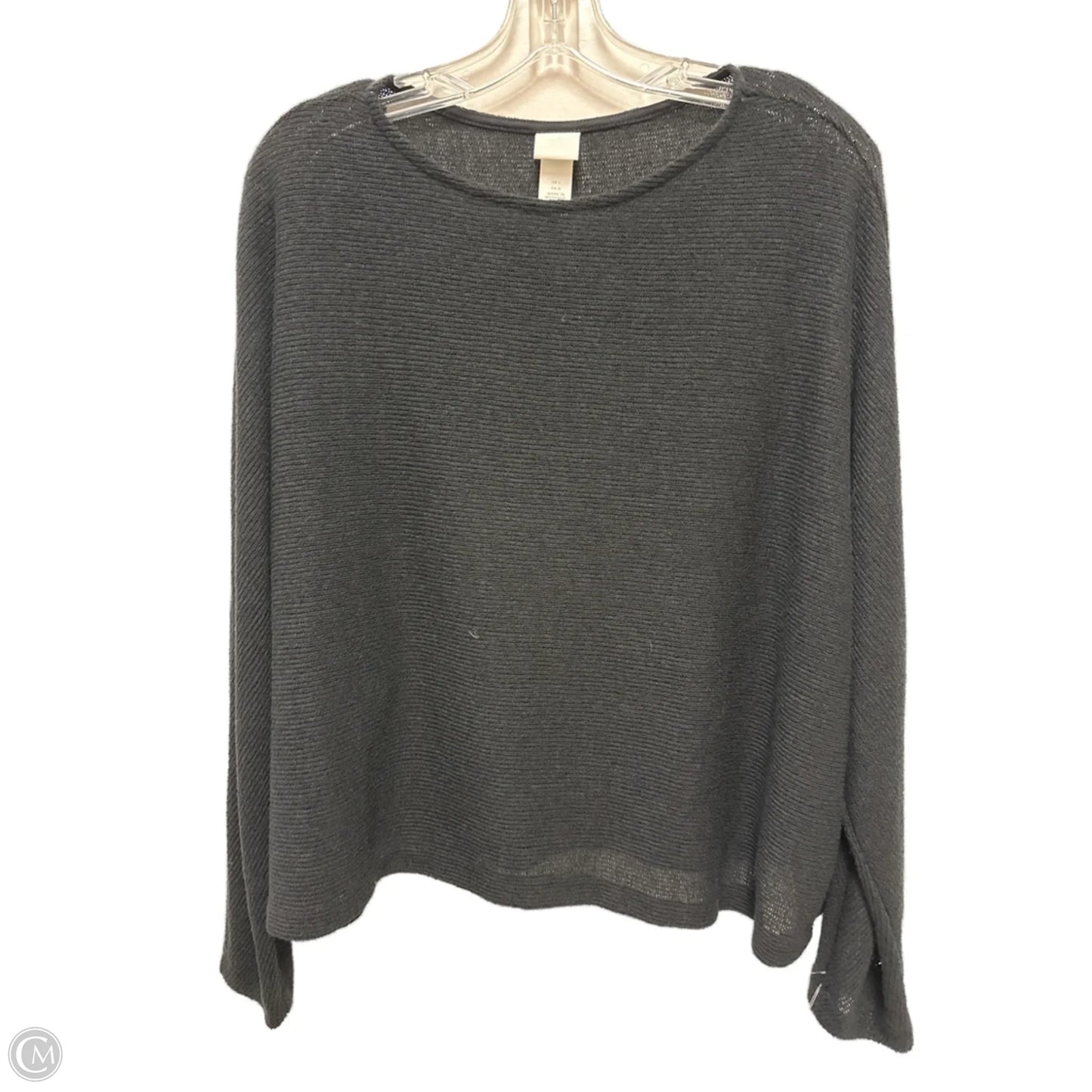 Top Long Sleeve By H&m In Black, Size: L