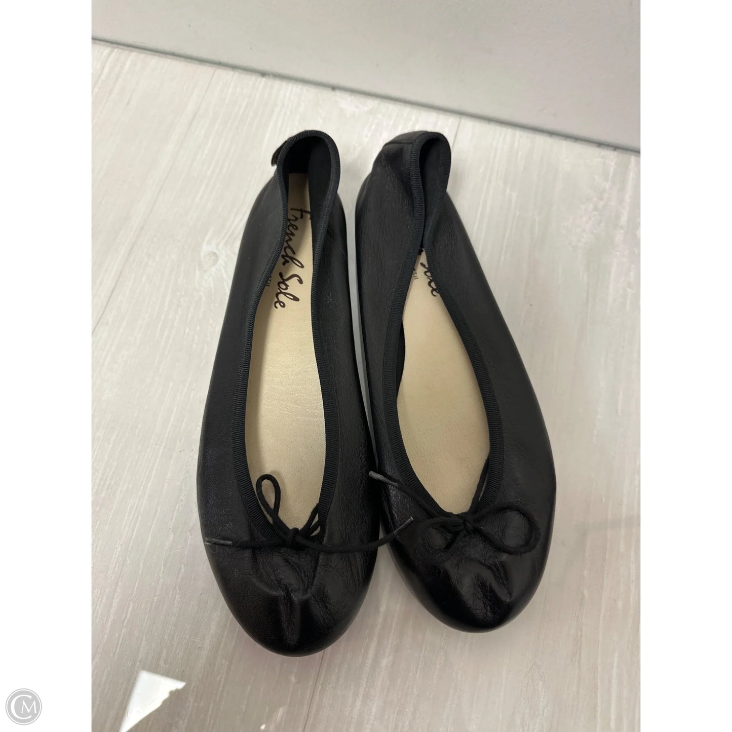 Shoes Flats By Clothes Mentor In Black, Size: 8.5