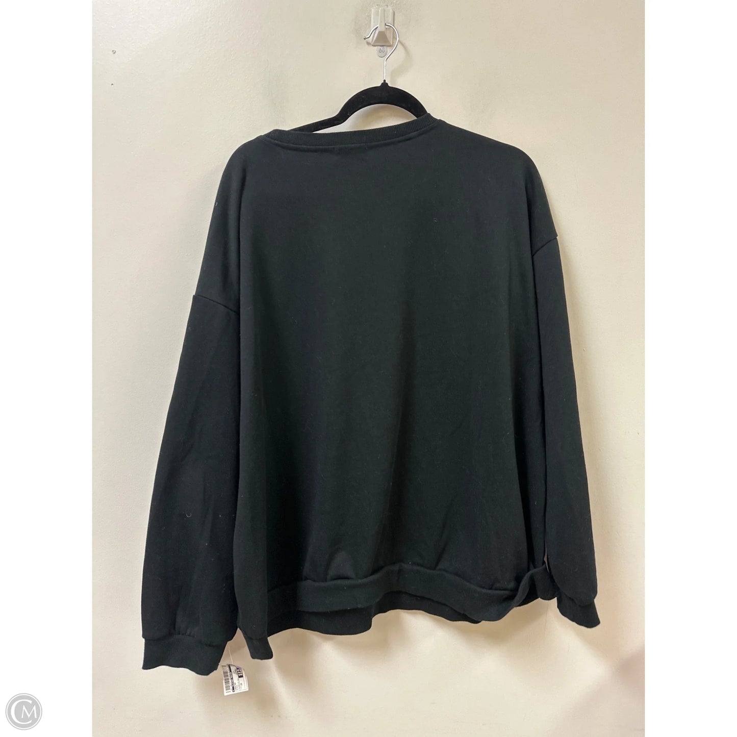 Sweater By Clothes Mentor In Black, Size: 2x