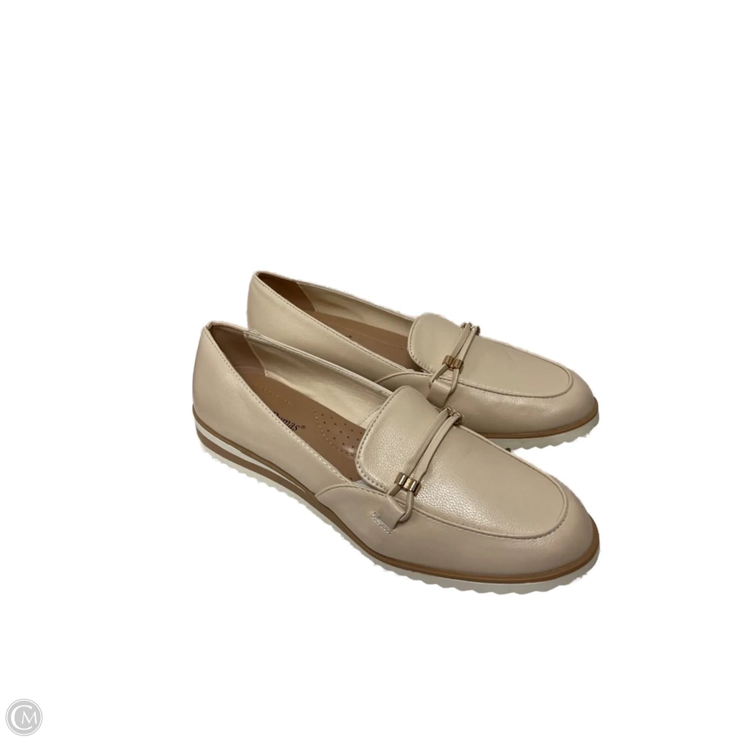 Shoes Flats By Pierre Dumas In Cream, Size: 10