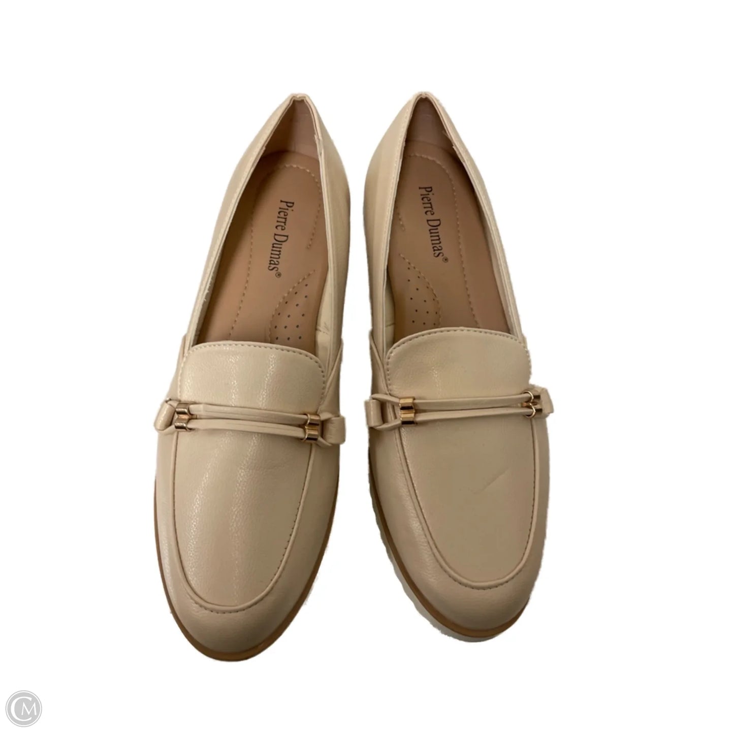 Shoes Flats By Pierre Dumas In Cream, Size: 10