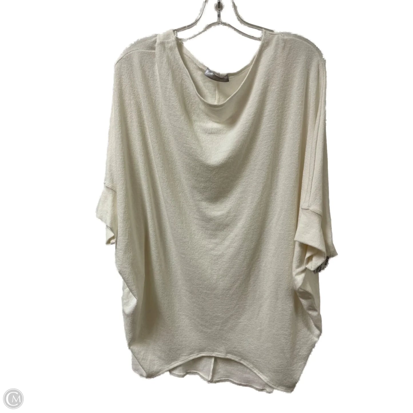 Top Long Sleeve By Clothes Mentor In Cream, Size: L