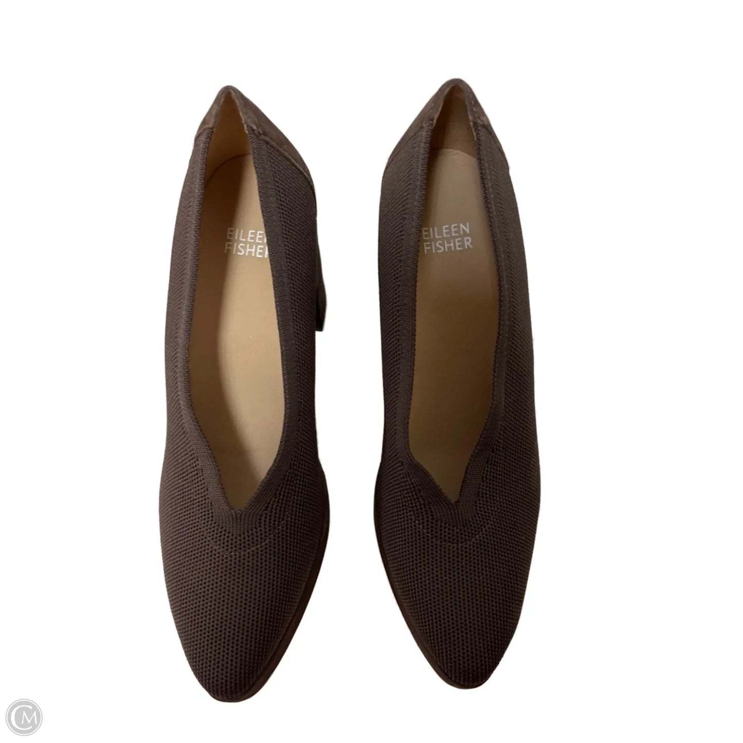 Shoes Heels Block By Eileen Fisher In Brown, Size: 7