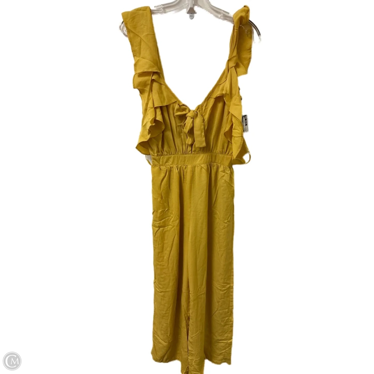 Jumpsuit By Clothes Mentor In Yellow, Size: S