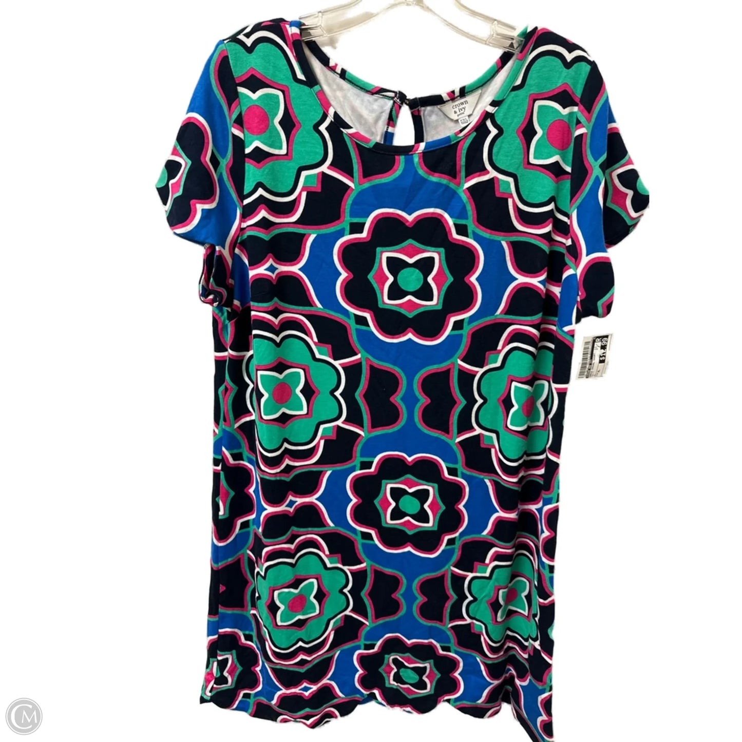 Dress Casual Short By Crown And Ivy In Multi-colored, Size: Xl