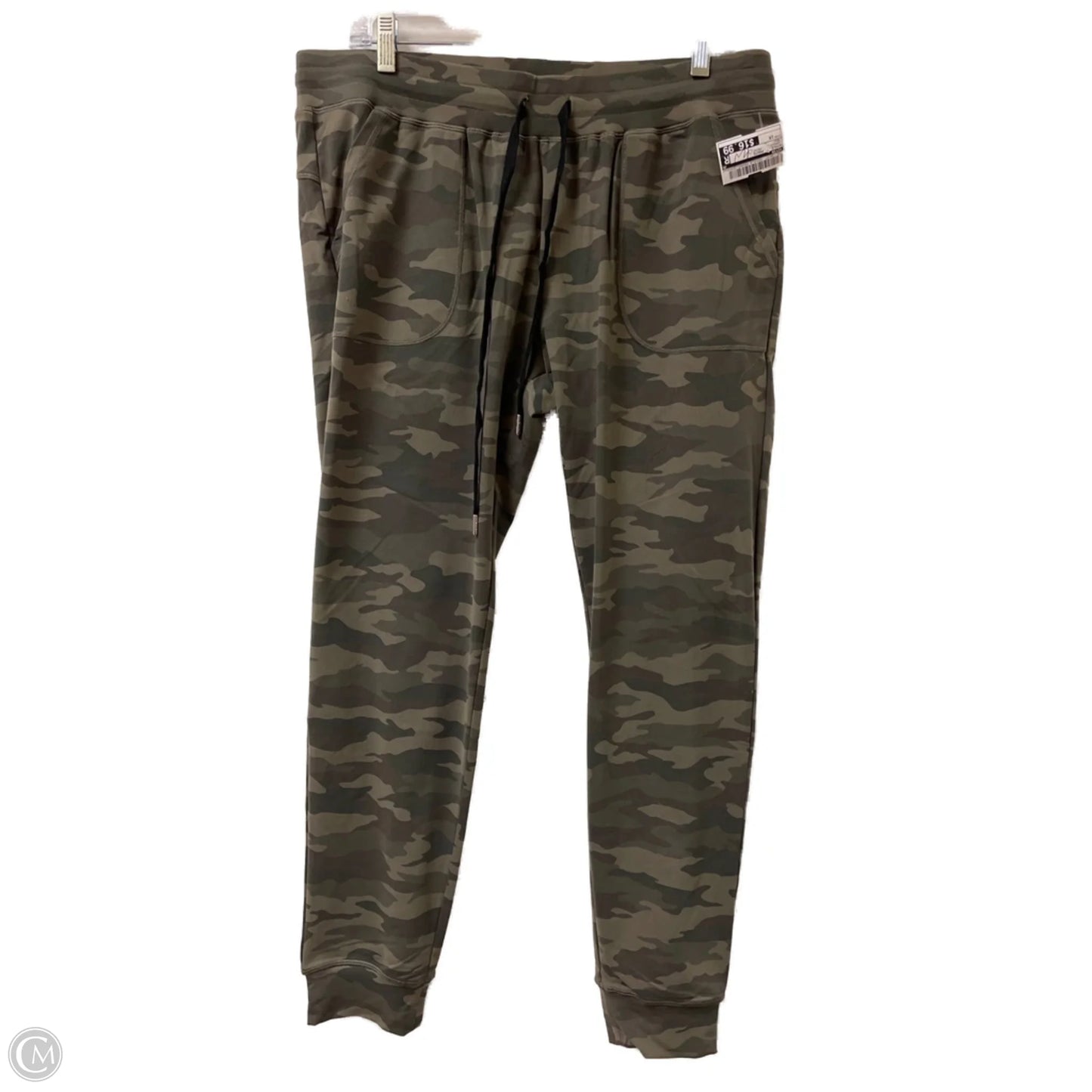 Athletic Pants By Zyia In Camouflage Print, Size: 1x