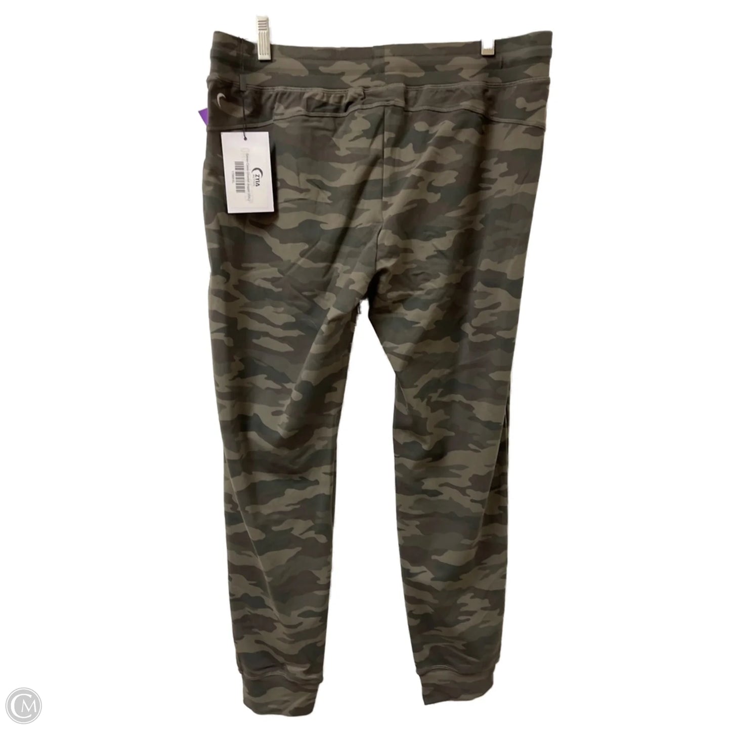 Athletic Pants By Zyia In Camouflage Print, Size: 1x