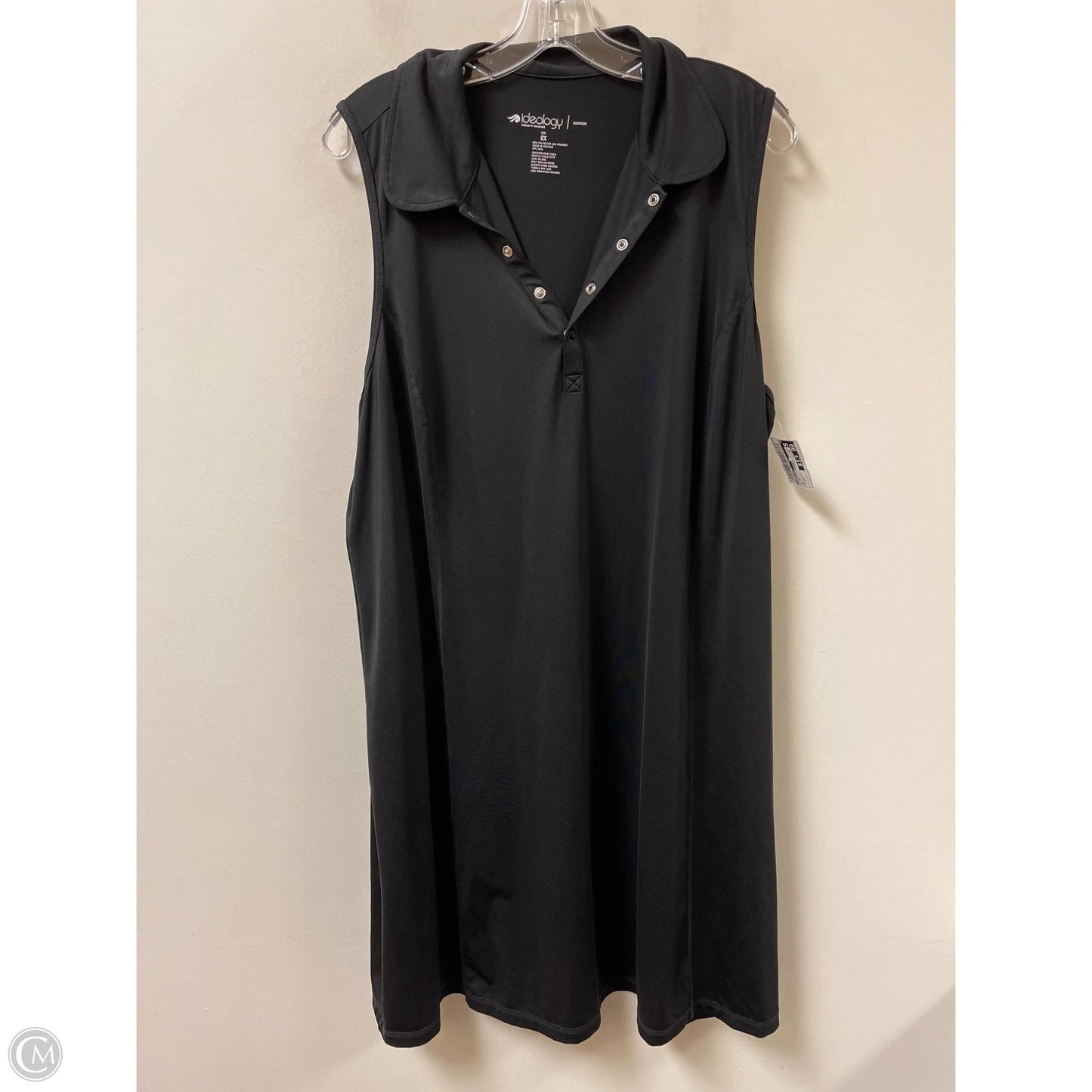 Athletic Dress By Ideology In Black, Size: 2x