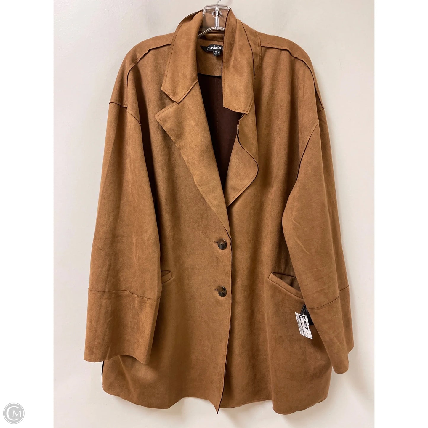 Coat Other By Davi & Dani In Brown, Size: 1x