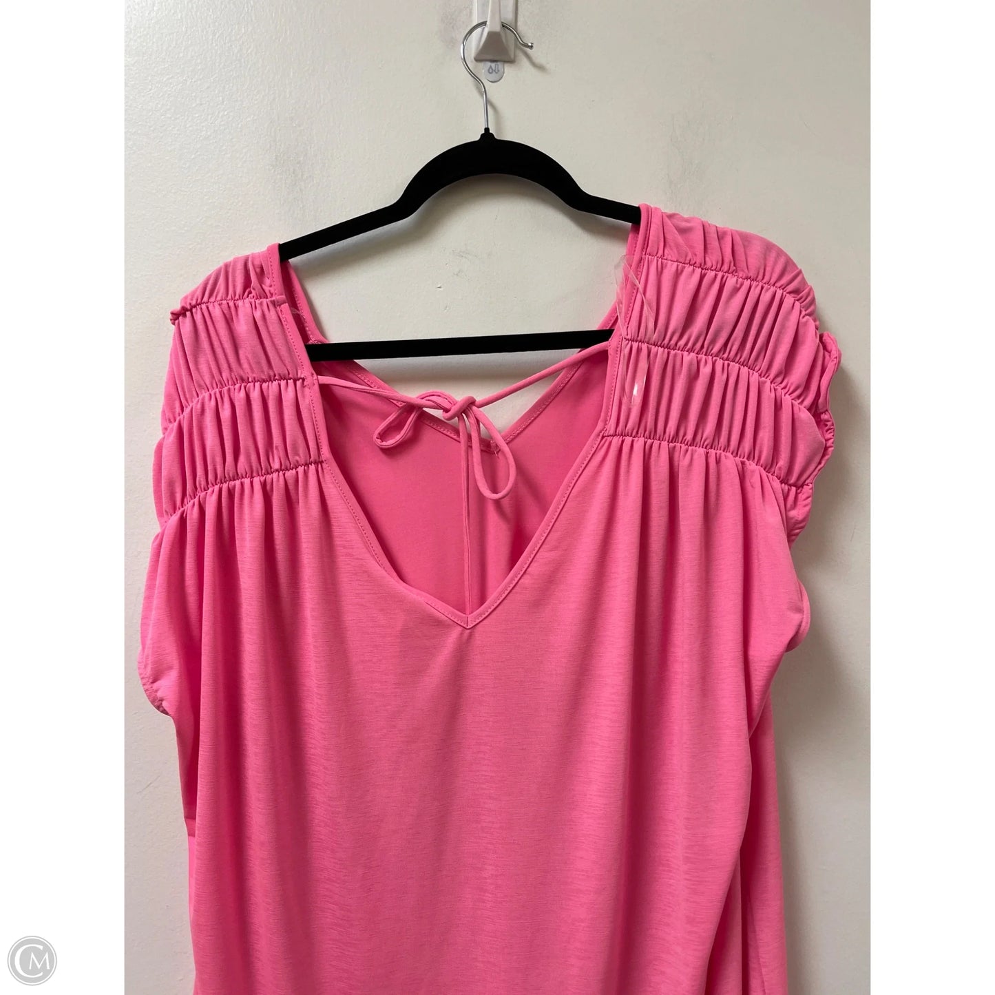 Top Sleeveless By Clothes Mentor In Pink, Size: 2x