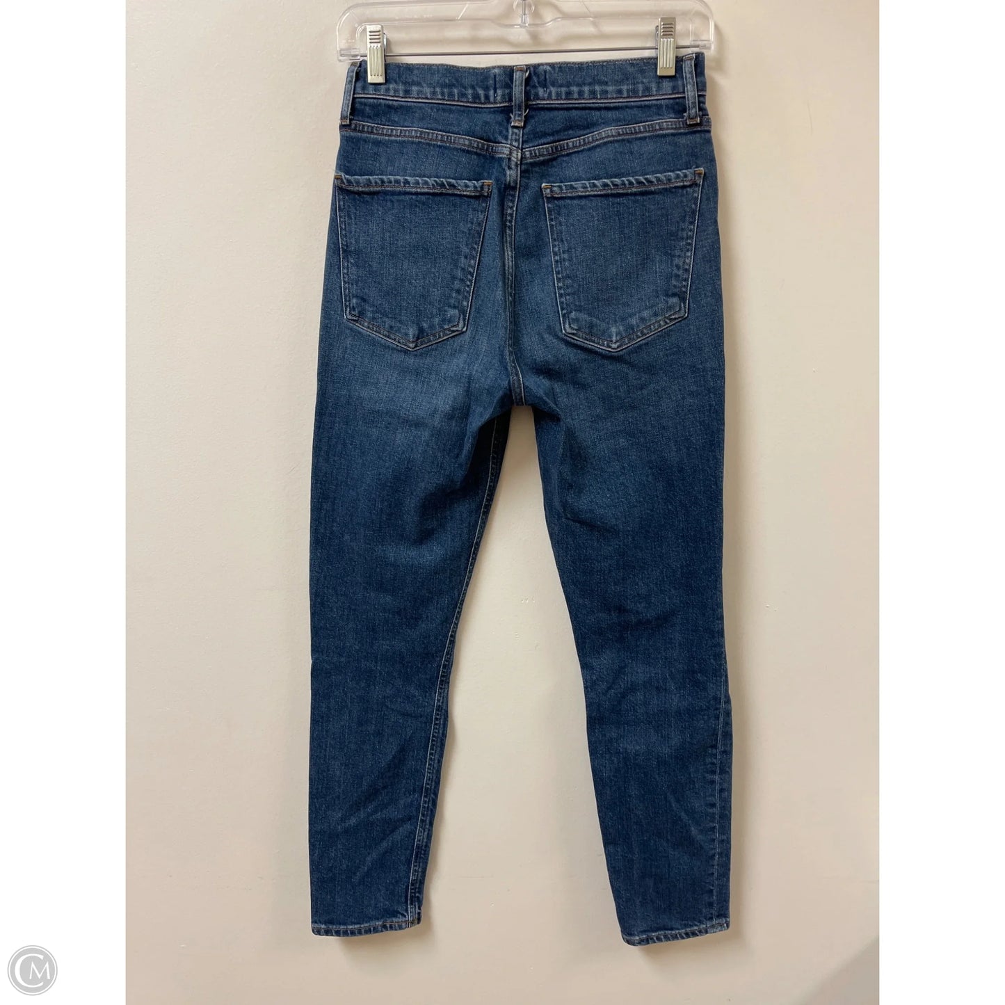 Jeans Skinny By Agolde In Blue Denim, Size: 2